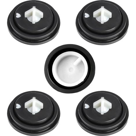 Ventilmembran-unterlegscheiben, Schwimmerventilmembranen, Einfache Spülreparatur, Schwimmerventile, Hochwertiges Gummimaterial (5 Stück)