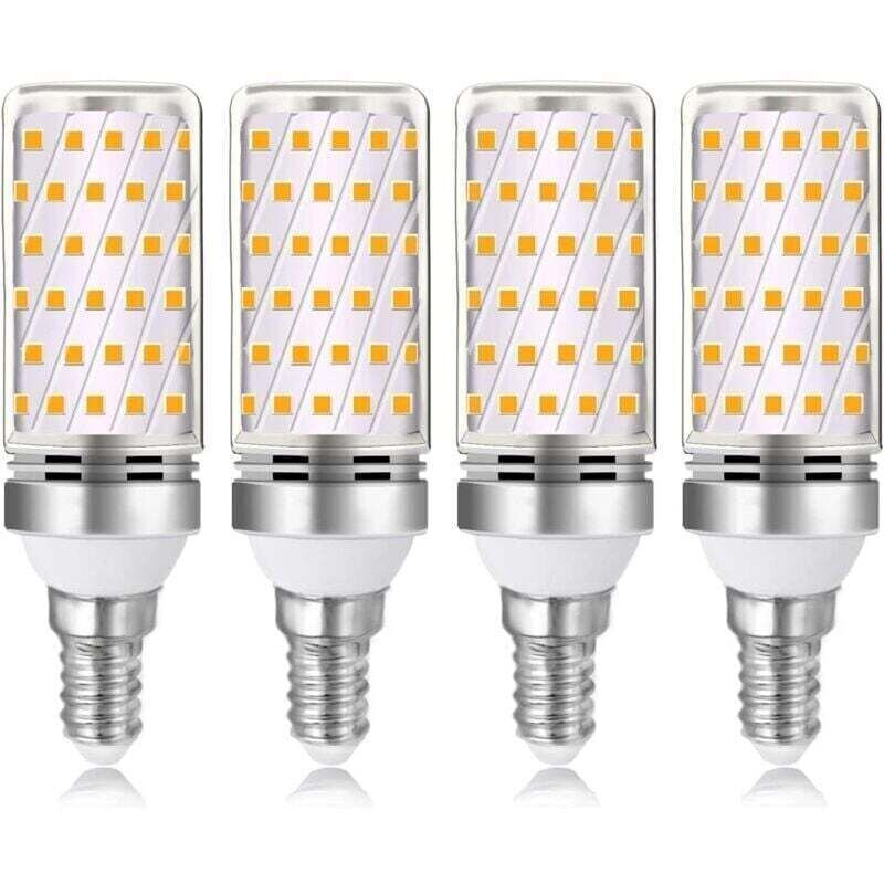 16-w-led-lampe, Warmweiß (3000 K), 1600 Lm, Entspricht Einer 100-w-/120-w-halogenlampe (e14), 230 V Wechselstrom, Nicht Dimmbar, 4 Stück