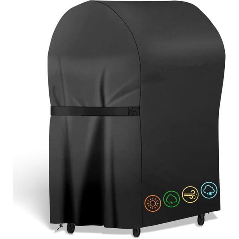 Grillabdeckung Für Den Außenbereich, Grillplattenabdeckung, Grillplane, Grillabdeckung Aus 210d Oxford-gewebe, Grillschutz, 77 X 67 X 110 Cm