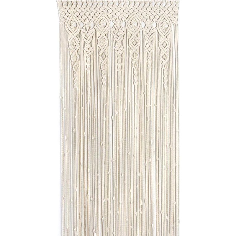 Handgefertigter Vorhang, Türvorhang Aus Schnüren, Wandteppich - Wohnaccessoires Für Tür Und Fenster (90 X 180 Cm)