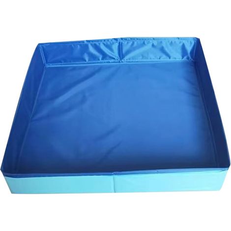 Faltbarer Hundepool - Hundepool - Planschbecken Für Haustiere - Pvc-hundepool (50 X 50 Cm)