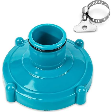 Poolschlauchadapter, Poolzubehör, Passend Für Poolroboter Und Skimmer, Zum Anschluss Eines 32-mm-poolschlauchs, Blau