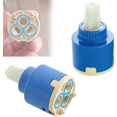 Packung Mit 2 Keramik-armaturenkartuschen, 35 Mm, Für Blanco, Mellbree, Keramik-armaturenkartuschen Für Wasserhähne