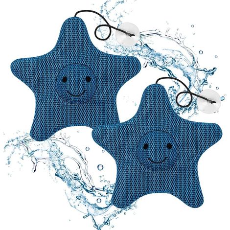 Wiederverwendbare Pool-absorber, 2-teiliger Spa-schaumstoffabsorber, Wiederverwendbarer Schwimmender Spa-schwamm, Antischaumschwamm, Ölabsorbierender Schwamm, Schwimmbad