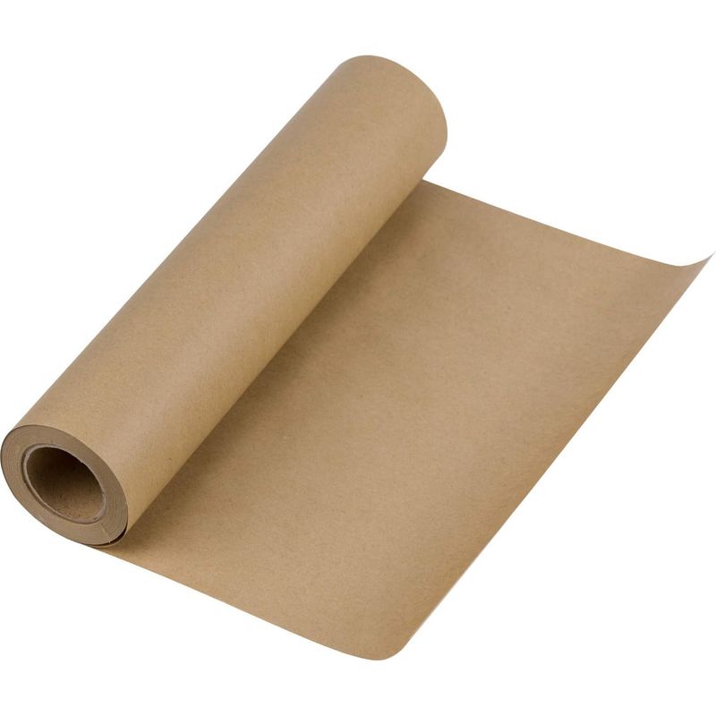 Eine Rolle Braunes Kraftpapier – 30 Cm X 30 M – Naturpapier, Recycelbar. Ideal Zum Basteln, Für Kunstprojekte, Geschenkverpackungen, Zum Verpacken Und Für Den Versand.