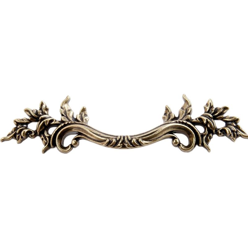 Set Mit 2 Vintage-möbelgriffen, 148 Mm Durchmesser, 64 Mm Lochabstand, Bronze-finish, Für Schubladen Und Schränke, 64 Mm Lochabstand