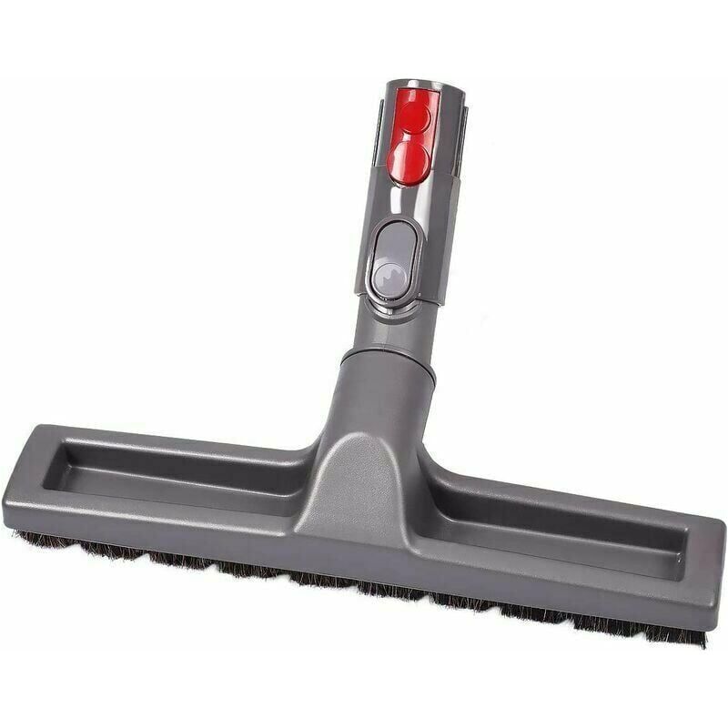 Flexibler Bürstenkopf Für Dyson Staubsauger V7, V8, V10 Und V11 – 30 Cm Breit – Extra Lange Borsten Für Hartböden – Schnellverschlussadapter Im Lieferumfang Enthalten