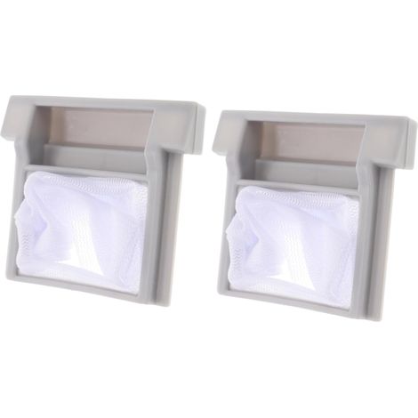 2-teiliges Nylon-waschmaschinen-filterbeutel-set Mit Wasserfilter Und Flusensieb Für Einfache Wartung