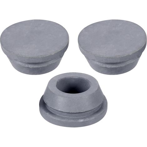 Kondenswasserablaufstopfen 18 Mm Aus Gummi, Ersatzteilzubehör Für Mini-split-fensterklimaanlagen, Grau, 3er-pack