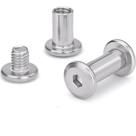 Packung Mit 10 M3 X 5 Mm Edelstahl-innensechskantschrauben Für Möbel - Schrank- Und Möbelverbinder Für Holzplatten