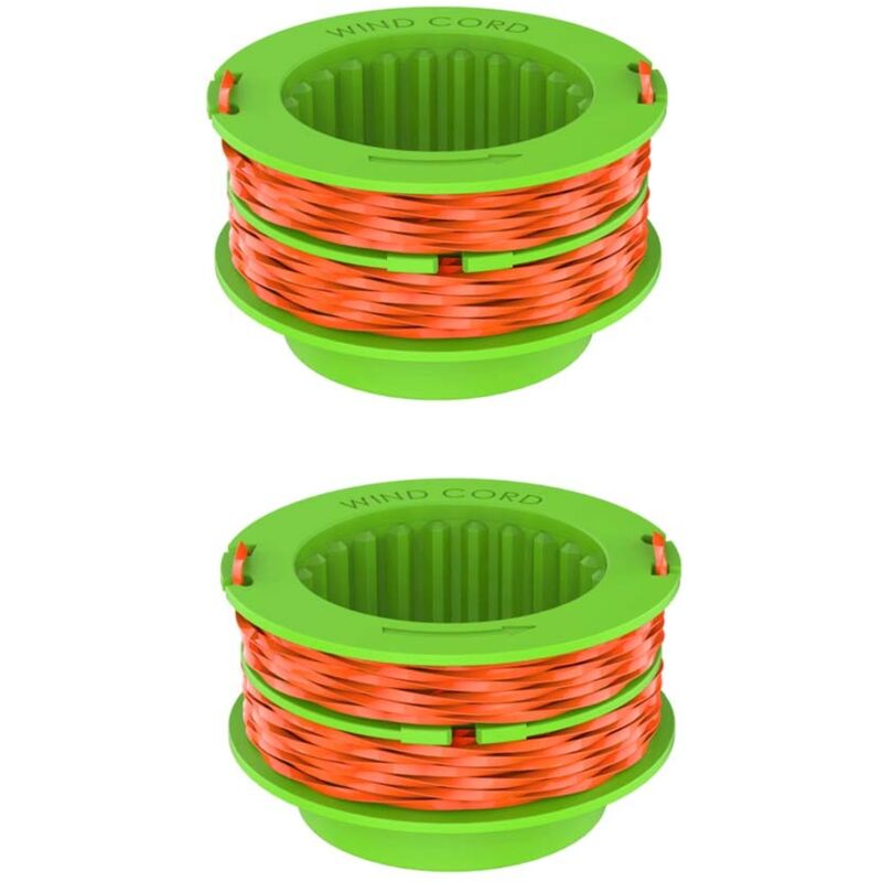 Schneidfaden-set Für Ego Power + As1300 Trimmer, Ersatzfadenspulen Für Ego 15 St1500/st1500-s Trimmer, 2 Stück
