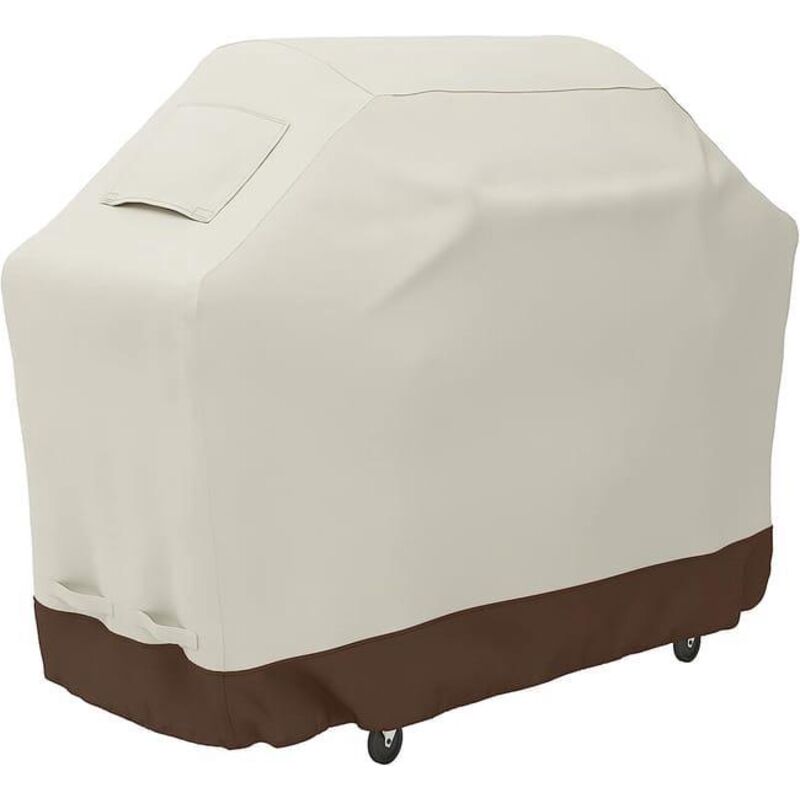 Grillabdeckung Für Den Außenbereich, Größe 152 X 66 X 127 Cm, Beige/hellbraun