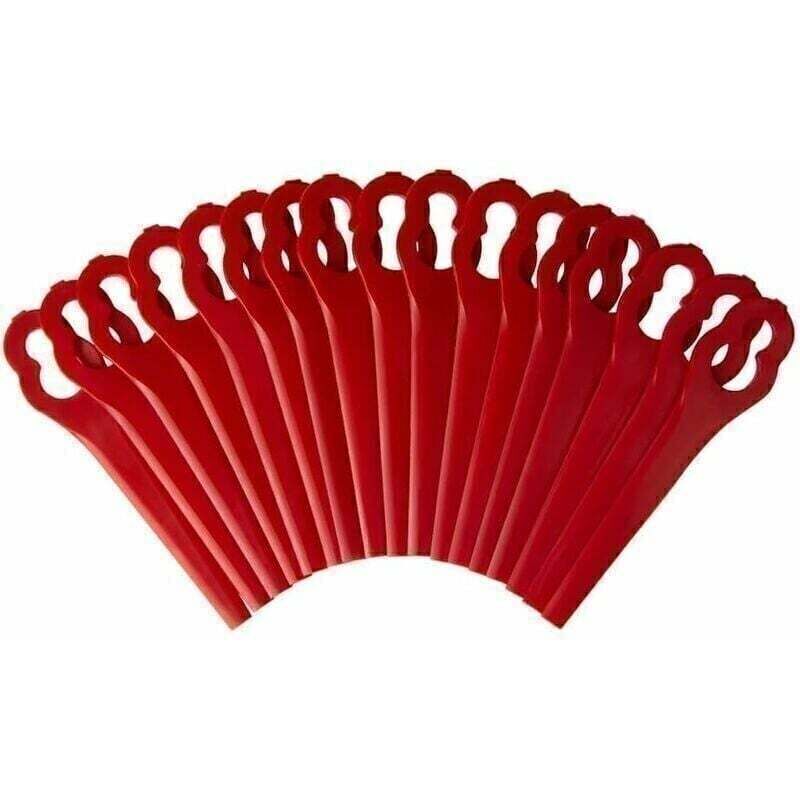Trimmerzubehör, 100-teiliges Pa6-klingen-set Für Einhell Ge-ct 18 Li, Gc-ct 18/24 Li, Bg-ct 18 Li, Rg-ct 18 Li Akku-trimmer, Ersatzklingen Aus Kunststoff