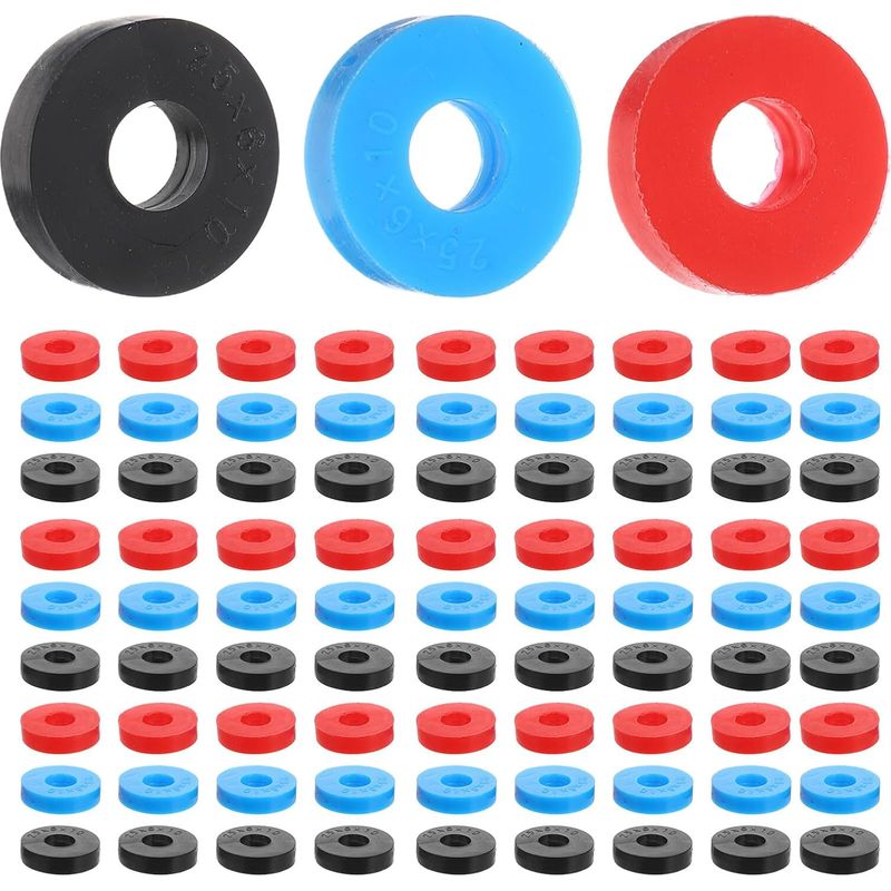 120 Stück Gummi-vibrationsdämpfer Für Klimaanlagen, Hitzebeständige Antivibrationshalterungen Für Deckengeräte Und Lüftungskanäle, Absorption