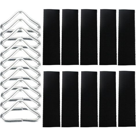 10er-pack Trampolinfedern, Trampolinzubehör, Trampolindreieckschnallen