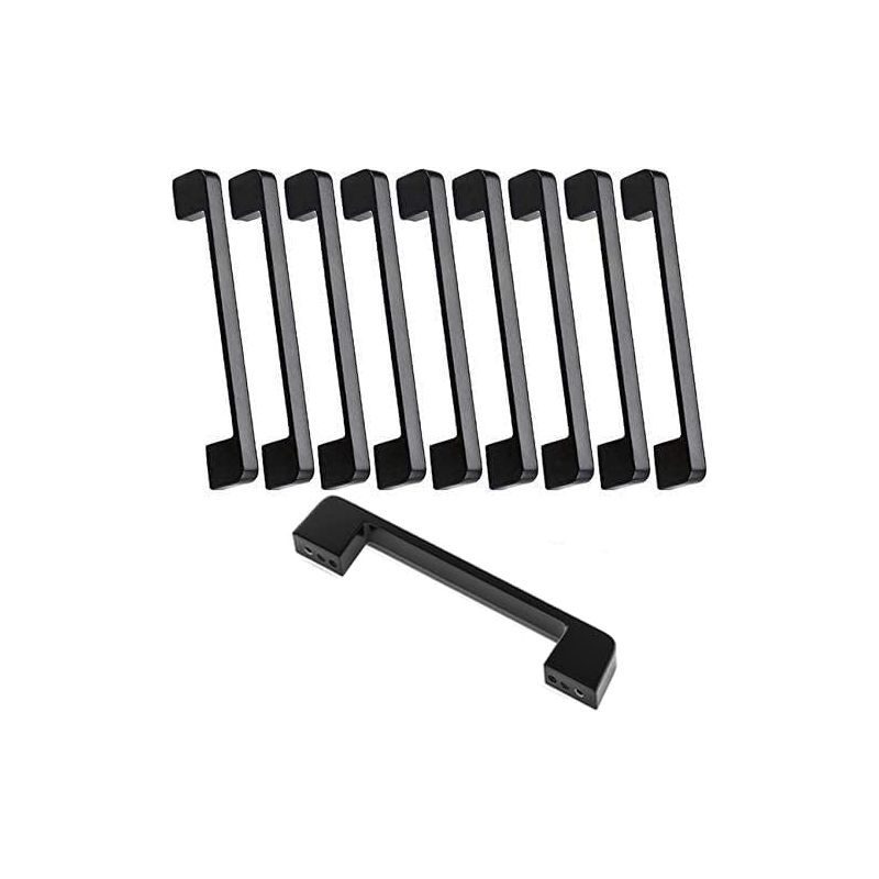 10-teiliges Möbelgriffset, 160 Mm Lochabstand – Zinklegierung – Für Moderne Möbel – Maße: 168 X 12 X 23 Mm – Inkl. Schrauben – 160 Mm Griff