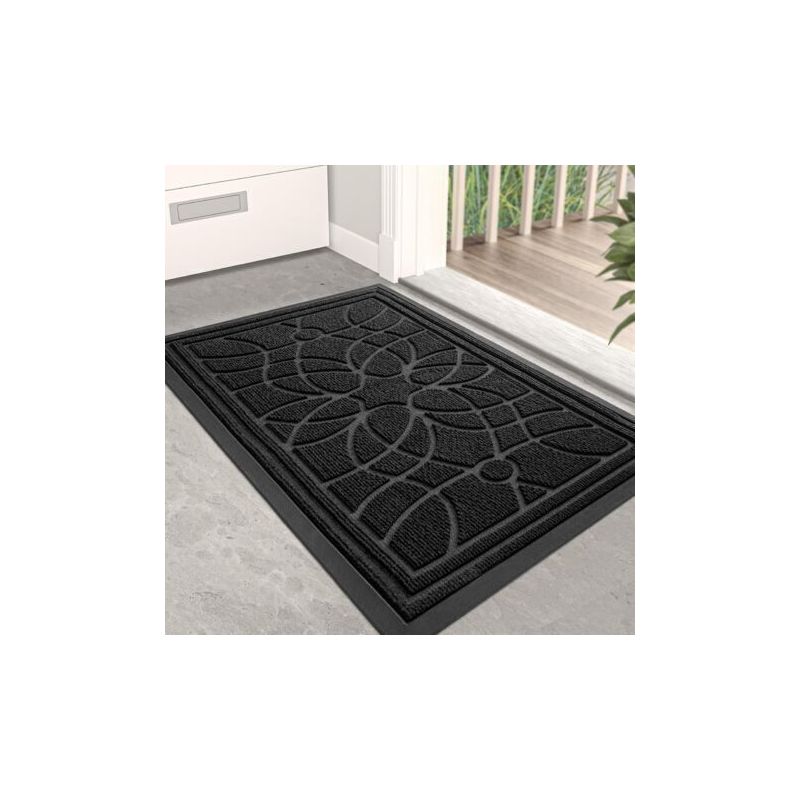 Rutschfeste Fußmatte 40 X 60 Cm – Saugfähige Polypropylenfaser – Maschinenwaschbar – Für Eingangsbereich, Flur, Garten