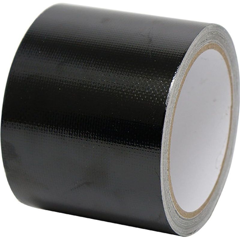 Reparaturklebeband, Planenflicken, Schwarzes Klebeband, Zur Reparatur Von Lkw- Oder Gewächshausplanen, Pvc-beschichteten Zelten, Markisen, Pavillons, Abdeckgewebe (schwarz, 5 Cm X 10 M)