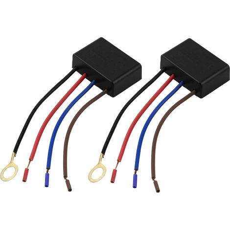 Set Mit 2 Touch-schaltern Für Tischlampen, 4-wege-touch-sensor-dimmerschalter, Touch-schalter Für Tischlampen, Touch-steuermodul Für Glühbirnen