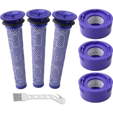7-teiliges Staubsaugerfilter-ersatzset Für Dyson V7, V8 Animal Und V8 Absolute Akku-staubsauger, Ersetzt Die Teilenummern 965661-01 Und 967478-01