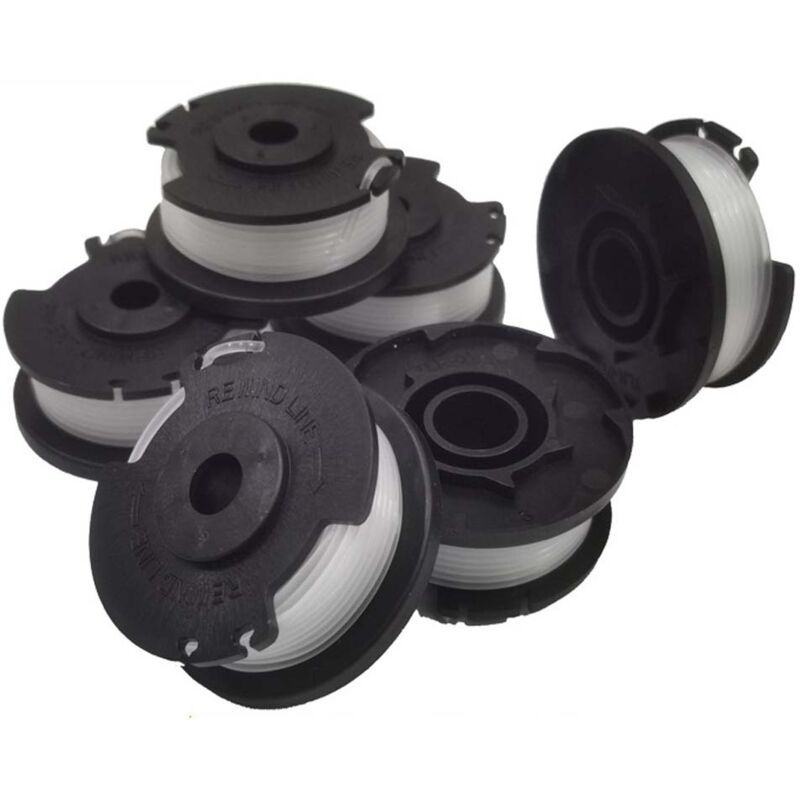 Rasenmäherzubehör Ht-19-401-003-06 Ersatzspule Für Schneidkopf-trimmerfaden, 1,65 Mm, Spulenlänge: 4,9 M (16 Fuß), 8 Stück