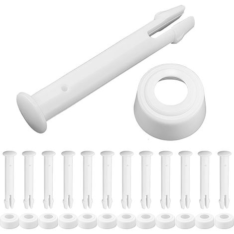 Set Mit 12 Ersatz-poolarmaturen, Verbindungsstiften Und Dichtungen (5,5 Cm) Für Intex- Und Bestway-pools.