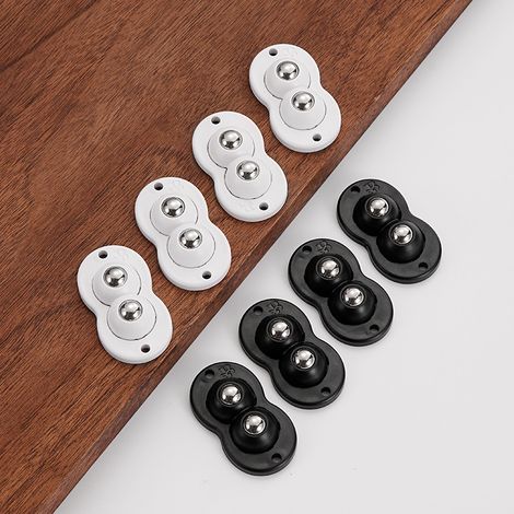 Mini-rollen Für Küchengeräte, Selbstklebende Lenkrollen, Kleine Rollen Für Möbel, 8 Stück (enthält Nur Kleine Rollen)