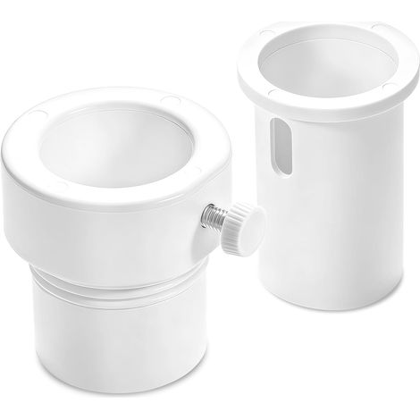 Sonnenschirmadapter, Maststabilisator Für Sonnenschirme, Robust, Passend Für 3,8 Cm Und 3,4 Cm Stangen, Für Sonnenschirme Auf Terrasse, Garten Und Pool