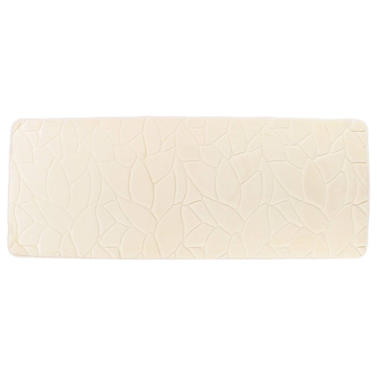 Teppich Mit Blatt-motiv Aus Mikrofaser, 45 X 120 Cm – Botanik - Tendance
