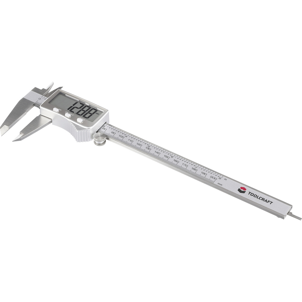 Toolcraft To-10668726 Digitaler Messschieber 200 Mm
