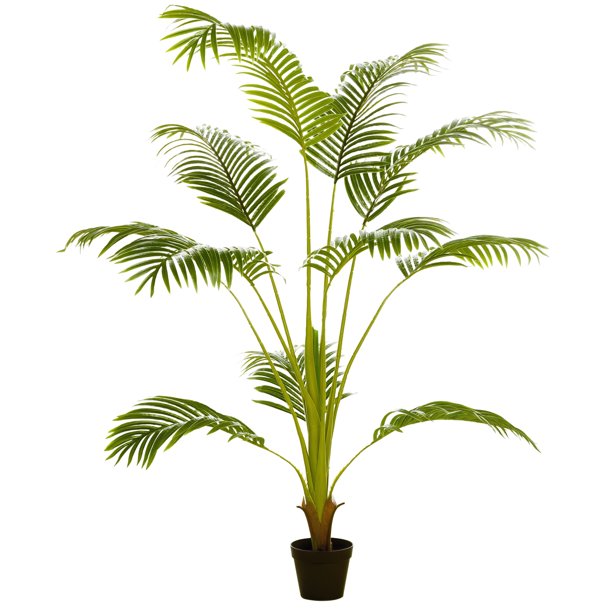 Künstliche Areca-palme, 170 Cm, 11 Blätter, Innendekoration, Ø 15 X 170 Cm, Grün