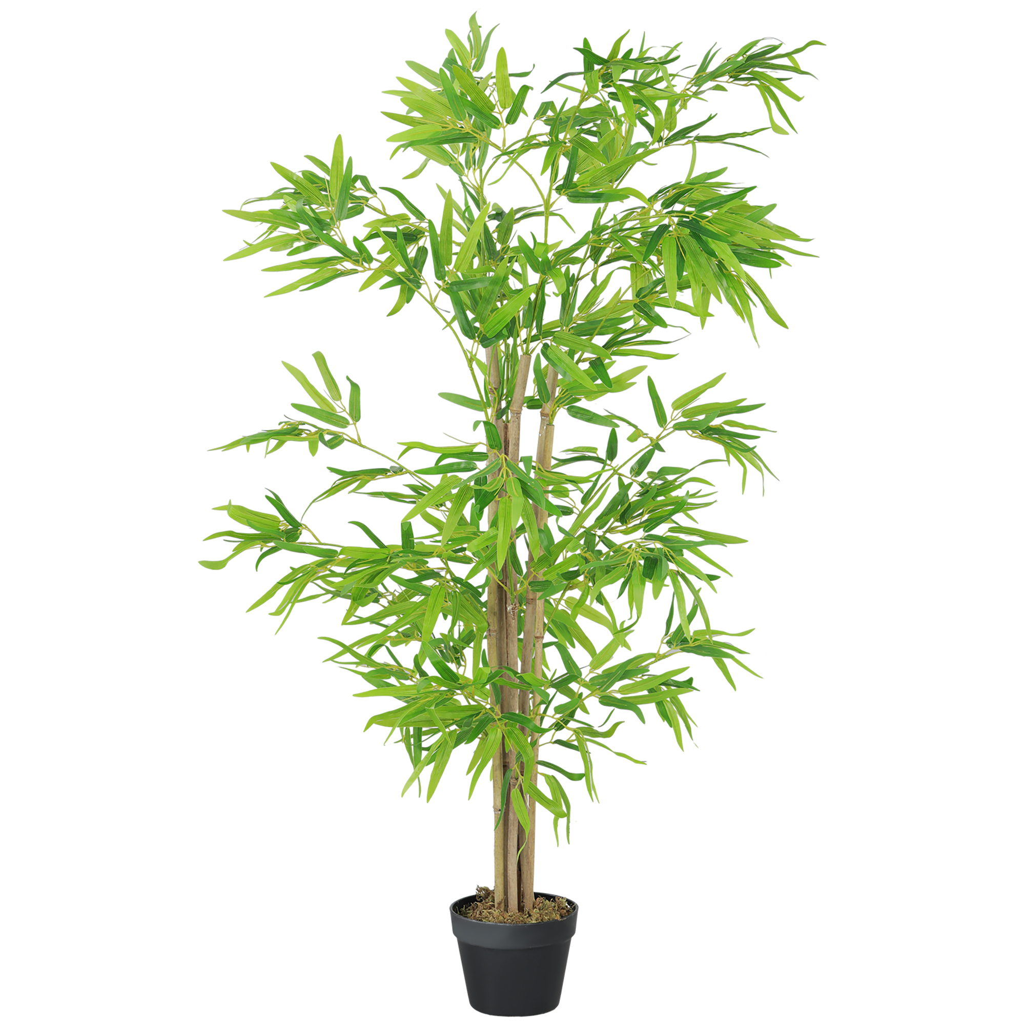 Künstlicher Bambus, Künstliche Pflanze, Dekorative Topfpflanze, Künstlicher Baum, Baumdekoration, 150 Cm