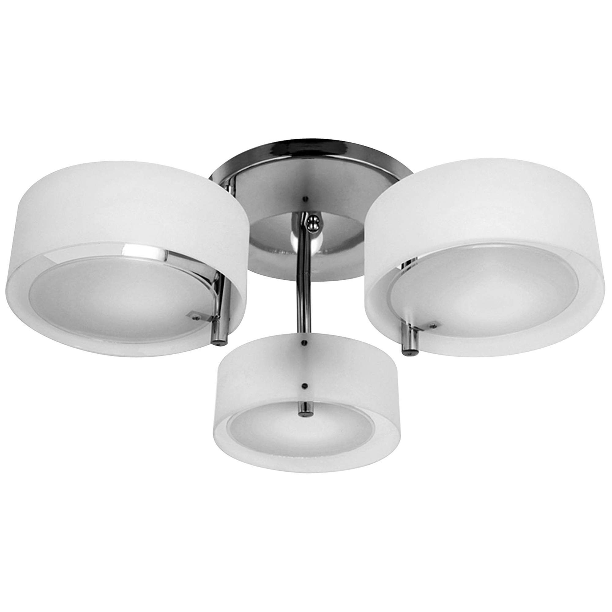 E27 Pendelleuchte Mit Weißem Acrylschirm, Ideal Für Wohnzimmer, Schlafzimmer, Esszimmer Oder Küche.