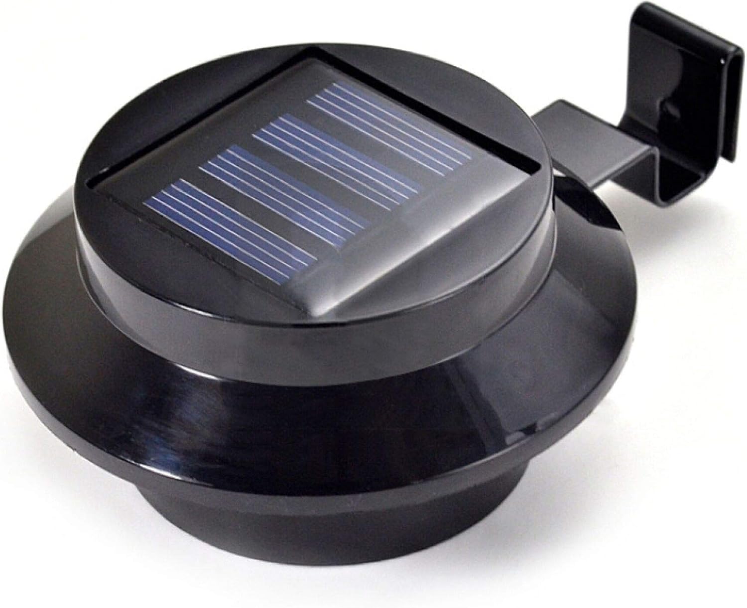 Haushalt International Led Solar Dachrinnenleuchten 2 Stück Schwarz Zaunleuchten Wegeleuchten
