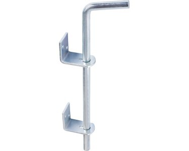 [neuwertig] B-ware Bodenschieber Feuerverzinkt 400mm X 14mm Garten Befestigung Robust Langlebig