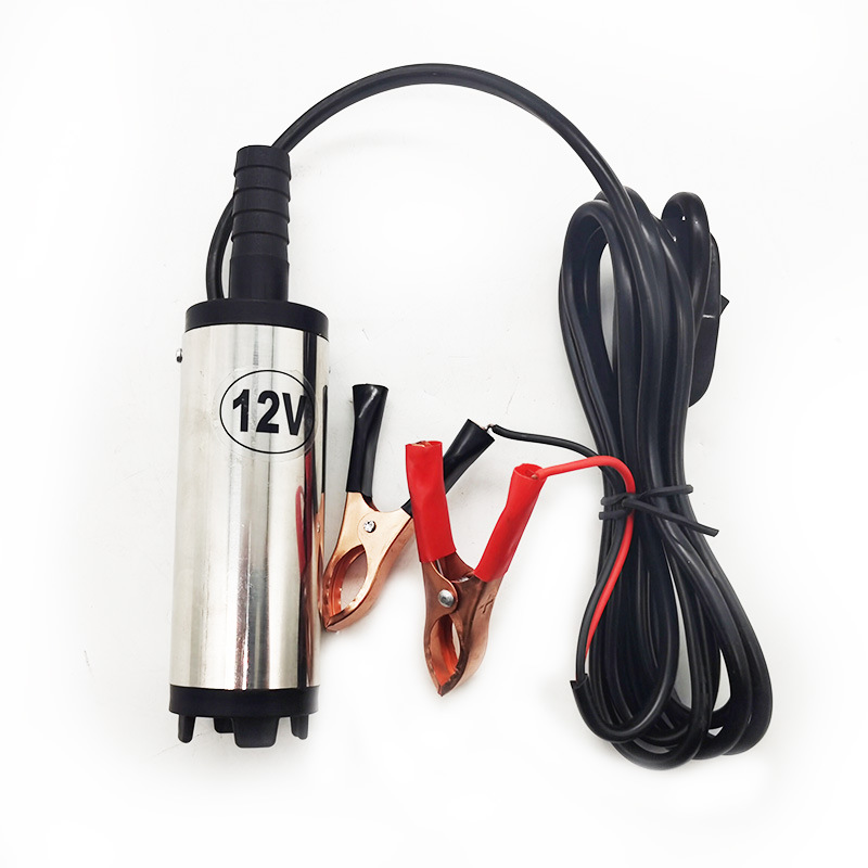 12v 8700 U/min Tauch-minipumpe – 12 Liter/min. Fördermenge – Robustes Aluminium-pumpengehäuse – Edelstahlfilter – Zum Abpumpen Von Wasser Und Dieselkraftstoff