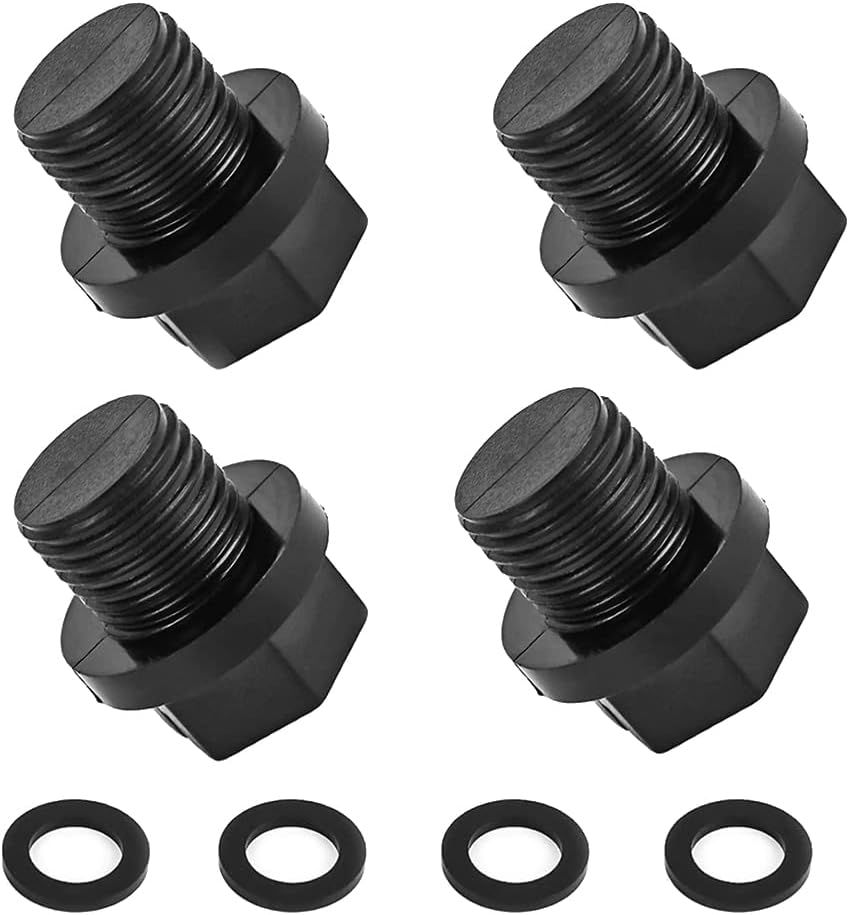 4er Set Ersatz Ablassstopfen Inklusive Dichtringen Kompatibel Mit Schwimmbadpumpe Spx1700fg, Wasserdichte Pumpenverschlussschraube
