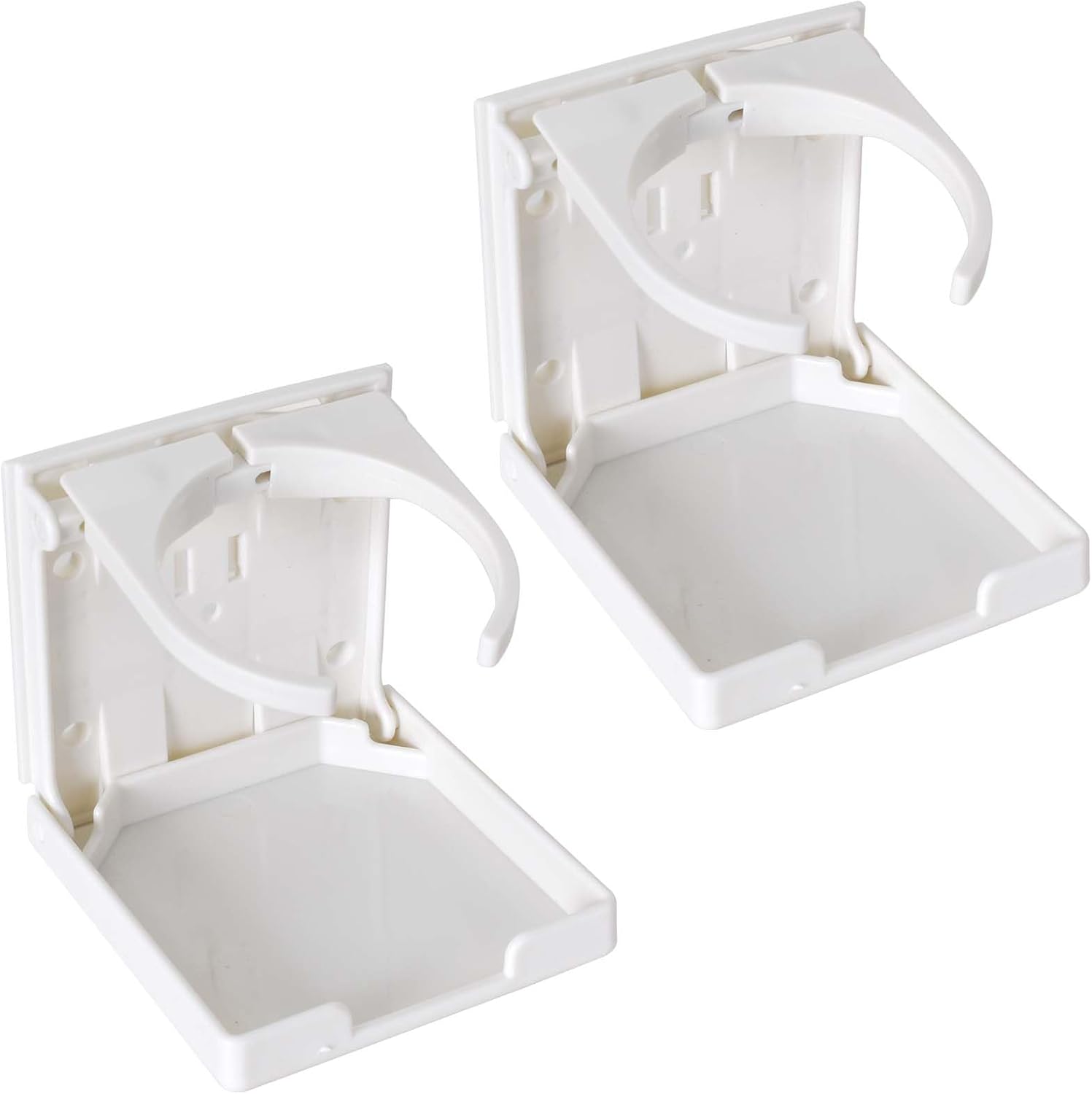 Set Mit 2 Auto-becherhaltern, Verstellbarer Auto-flaschenhalter, Auto-becherhalter, Auto-getränkehalter, Auto-dosenhalter, Für Becher, Thermoskannen, Kaffeebecher (weiß)