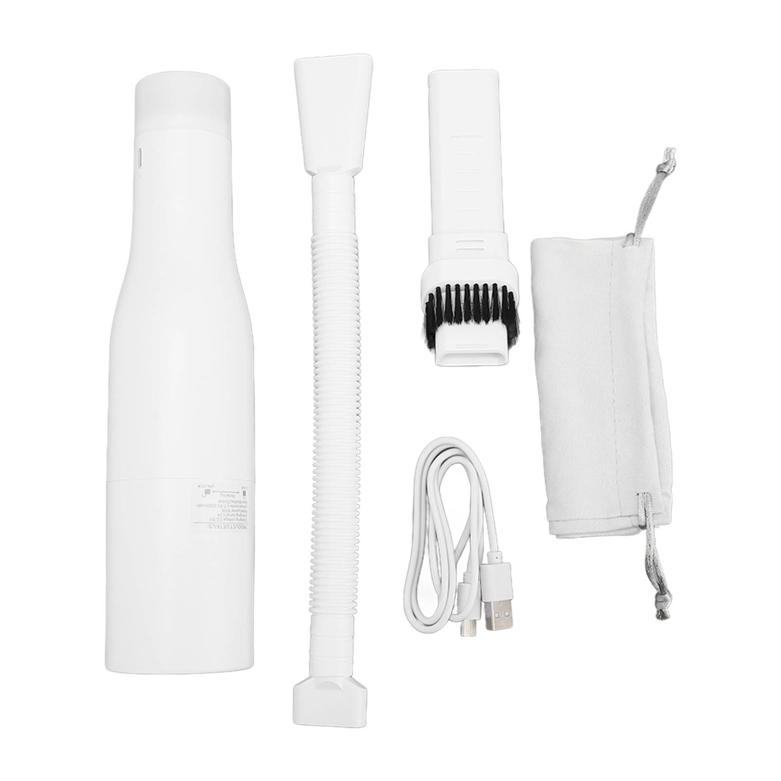 65-w-akku-staubsauger Mit Nachtlicht, Usb-c-handstaubsauger, 4,3 Kpa, 5 V Gleichstrom