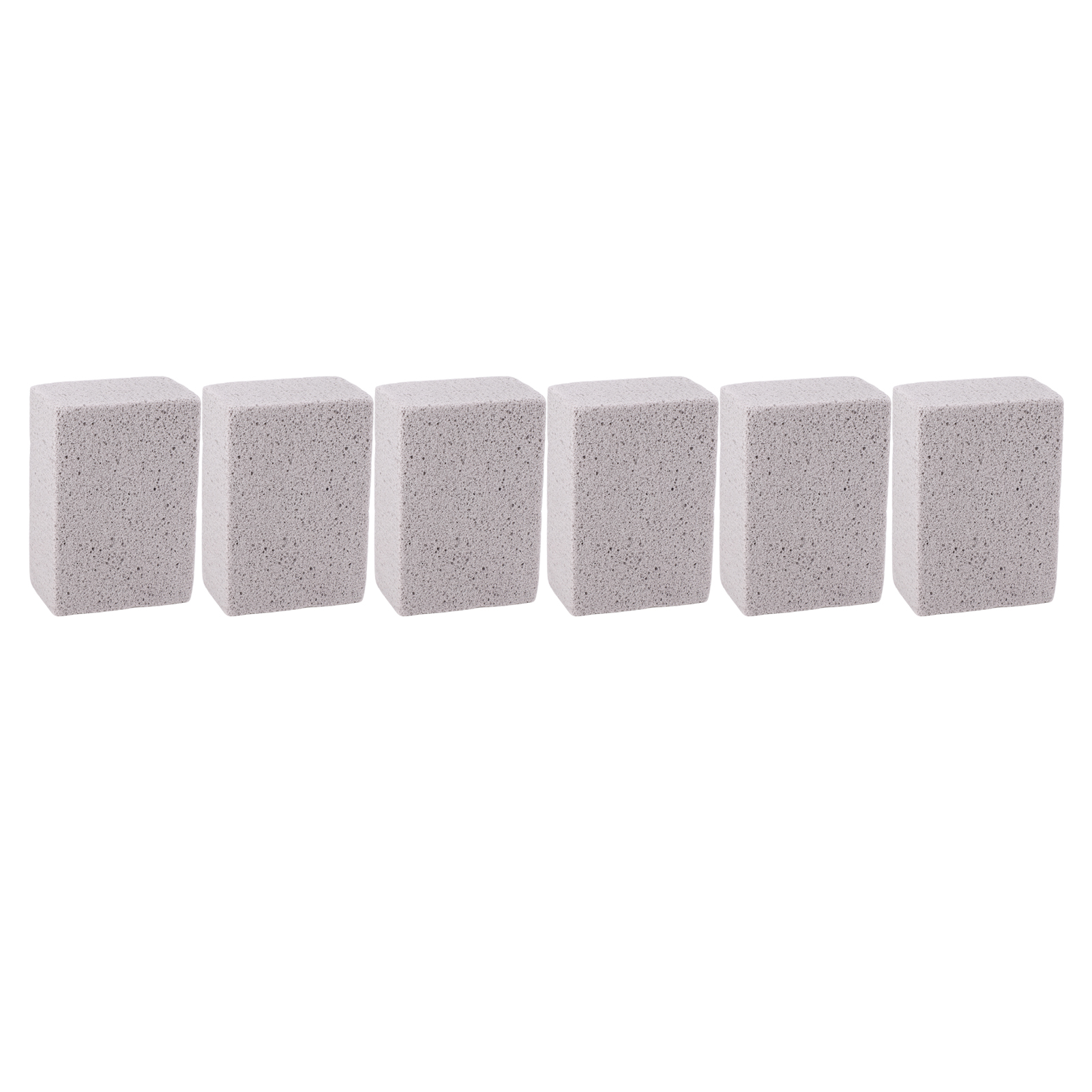 Set Mit 6 Pvc-bimssteinblöcken Zur Reinigung Von Waschbecken, Toilettenschüsseln, Badewannen Und Duschfliesen, Größe M (10 X 7 X 4 Cm / 3,9 X 2,8 X 1,6 Zoll).