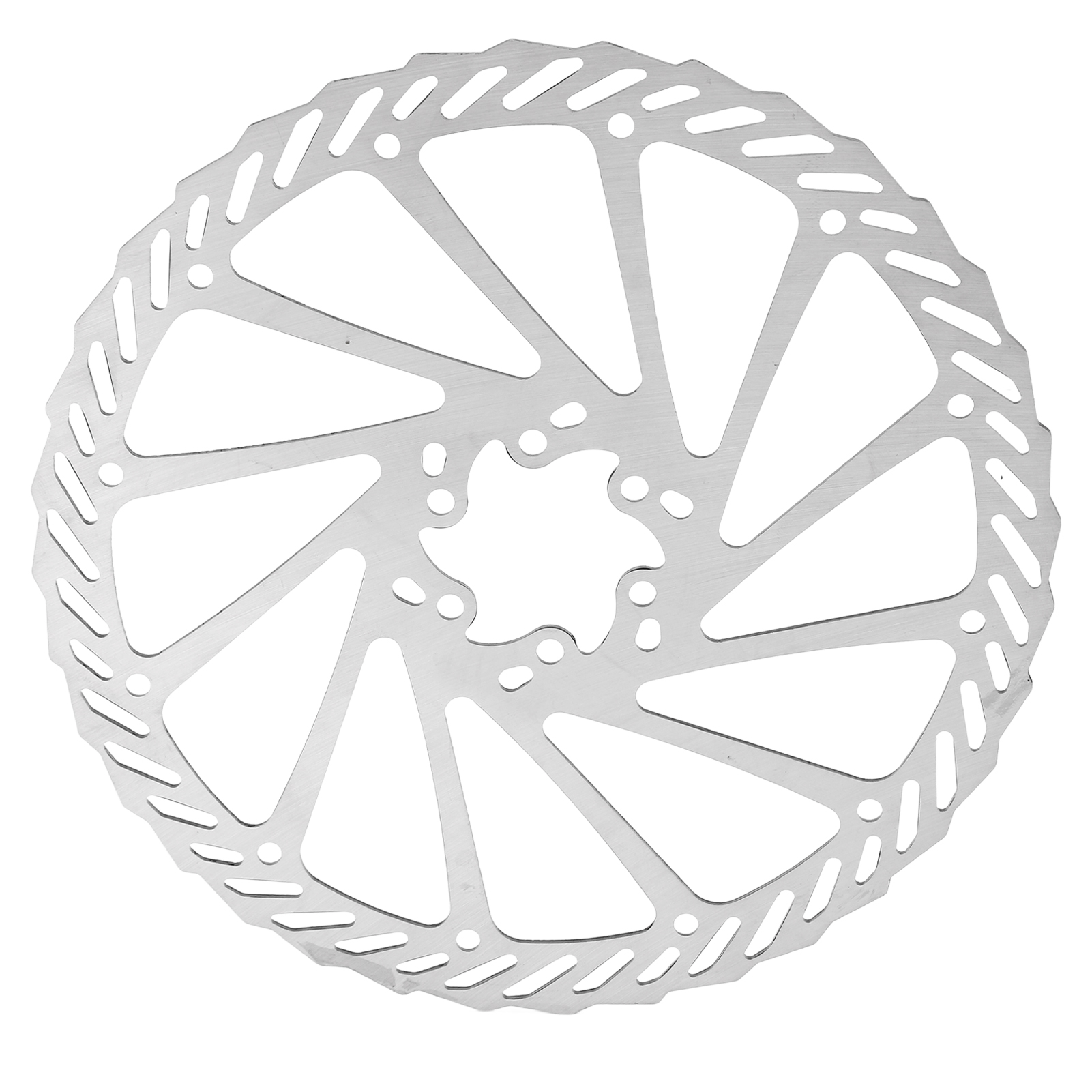 203 Mm Bremsscheibe Mit 6 Löchern, Aus Stahl, Einfach Zu Montieren Und Langlebig, Für Mountainbikes Und Rennräder.