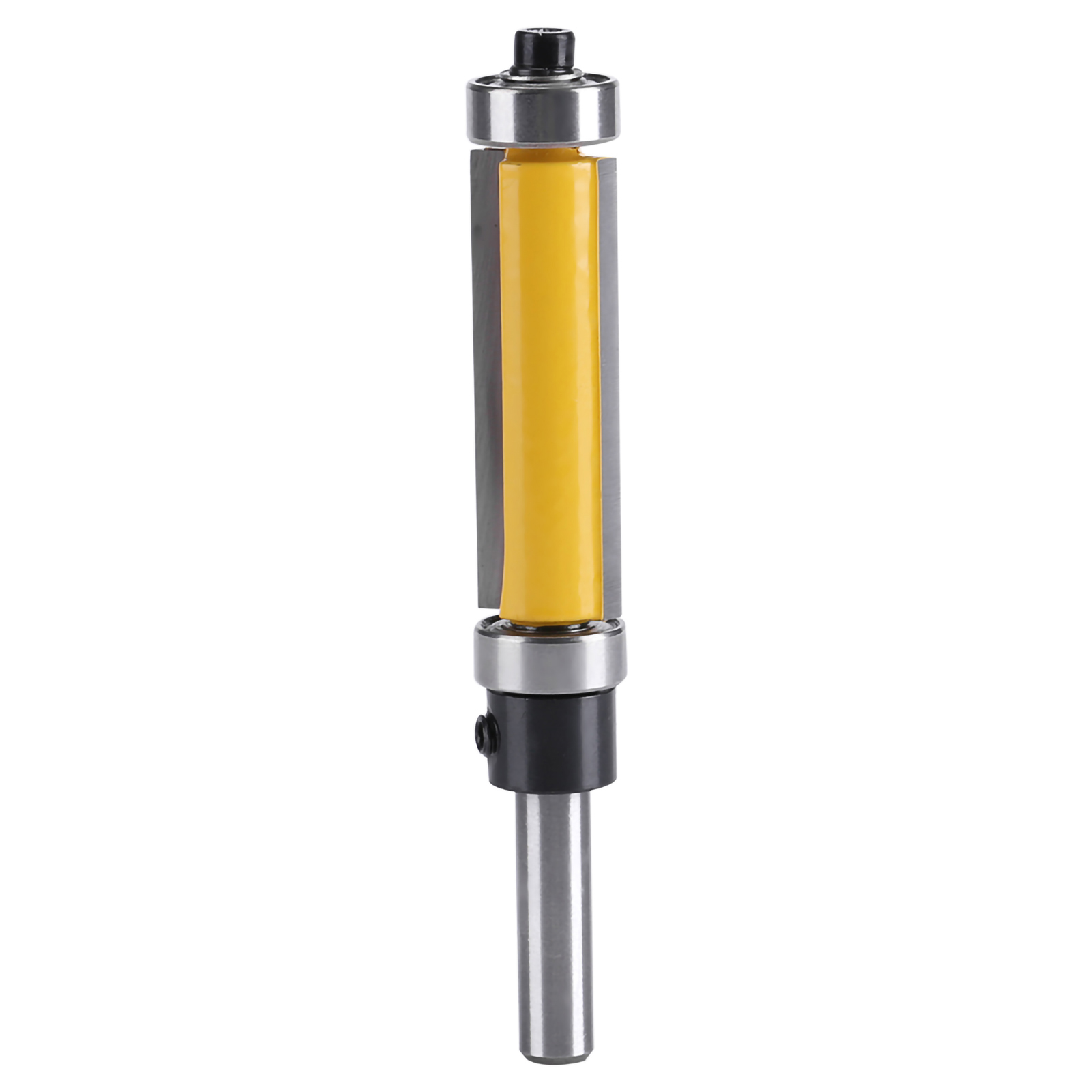 Bündigfräser Mit Oberen Und Unteren Lagern, 38 Mm Höhe, 6,35 Mm Schaft (holzbearbeitungswerkzeug)