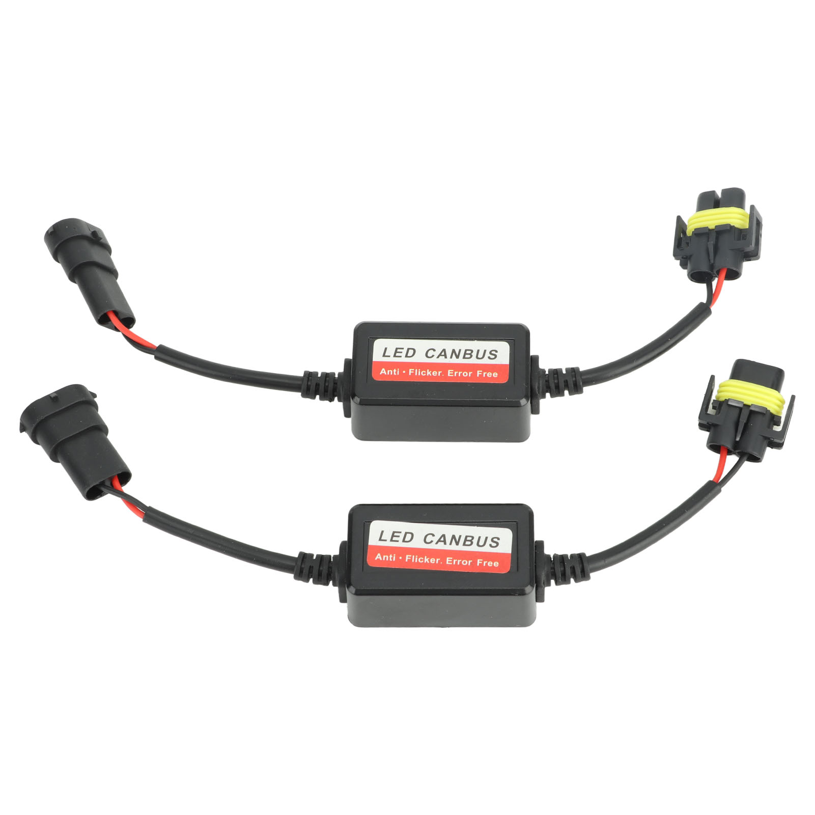 Set Mit 2 Fehlerfreien Und Flimmerfreien Canbus-led-decodern Für H8-, H9- Und H11-12v-led-nebelscheinwerfer