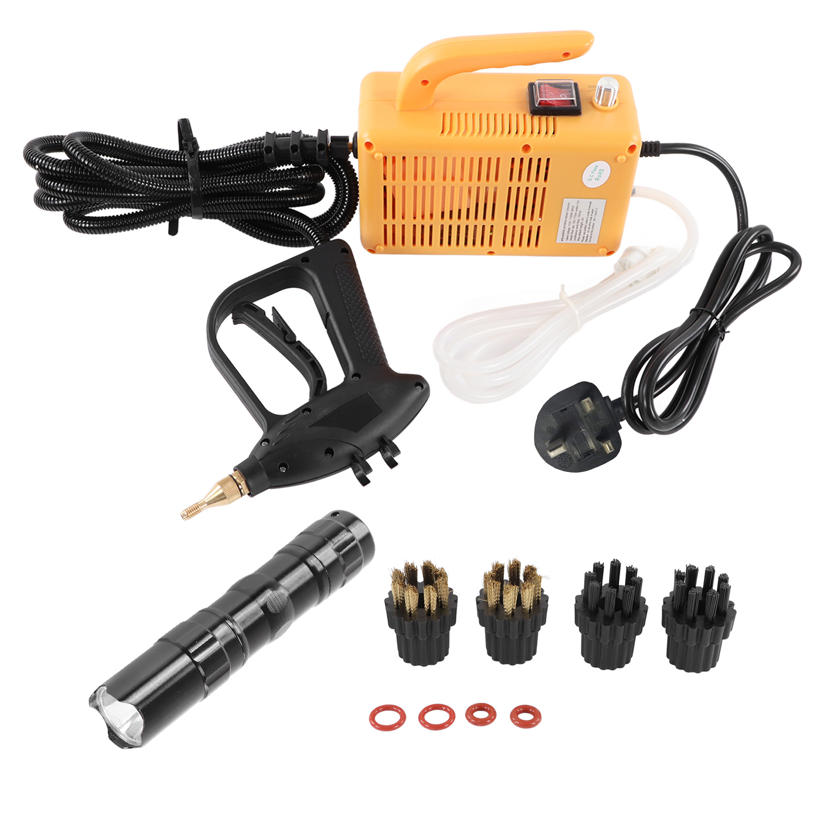 1700-w-hochtemperatur- Und Hochdruck-dampfreiniger Für Küche, Bad Und Auto (uk-stecker 220 V)