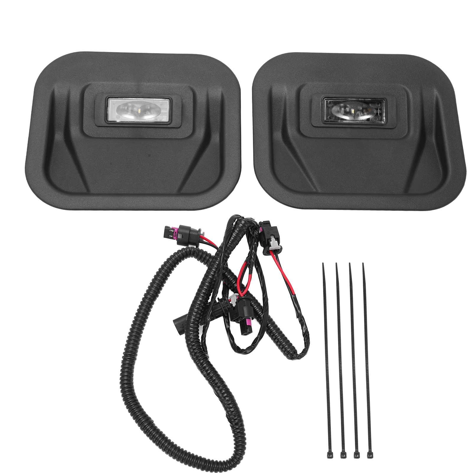 Set Mit 2 Heckklappen-trittstufenleuchten 84347814, Aus Abs Und Metall, Ersatz Für Gmc Sierra 1500 2019-2021