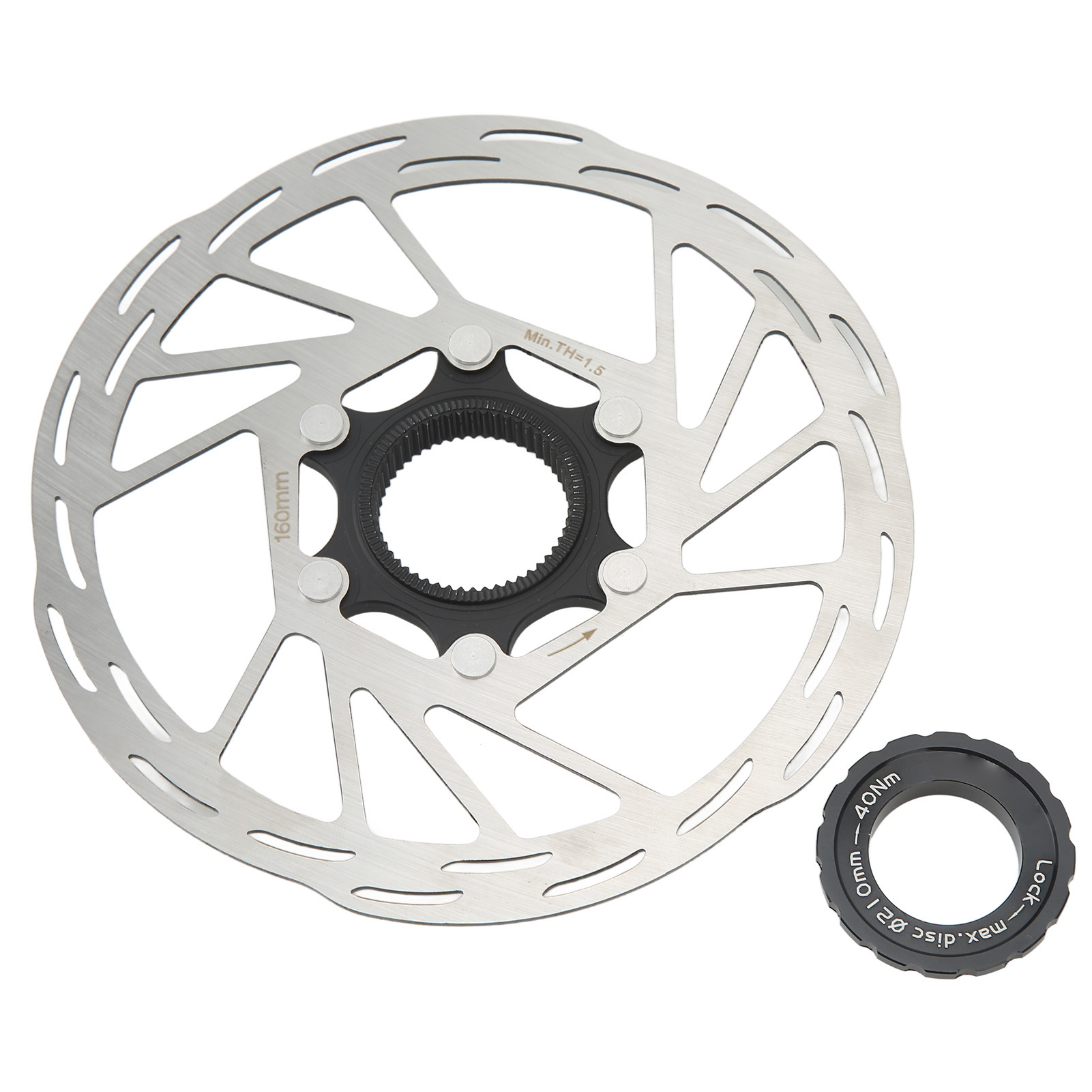 160-mm-zentralmontage-bremsscheibe Mit Hohlkonstruktion Für Mountainbike-zubehör