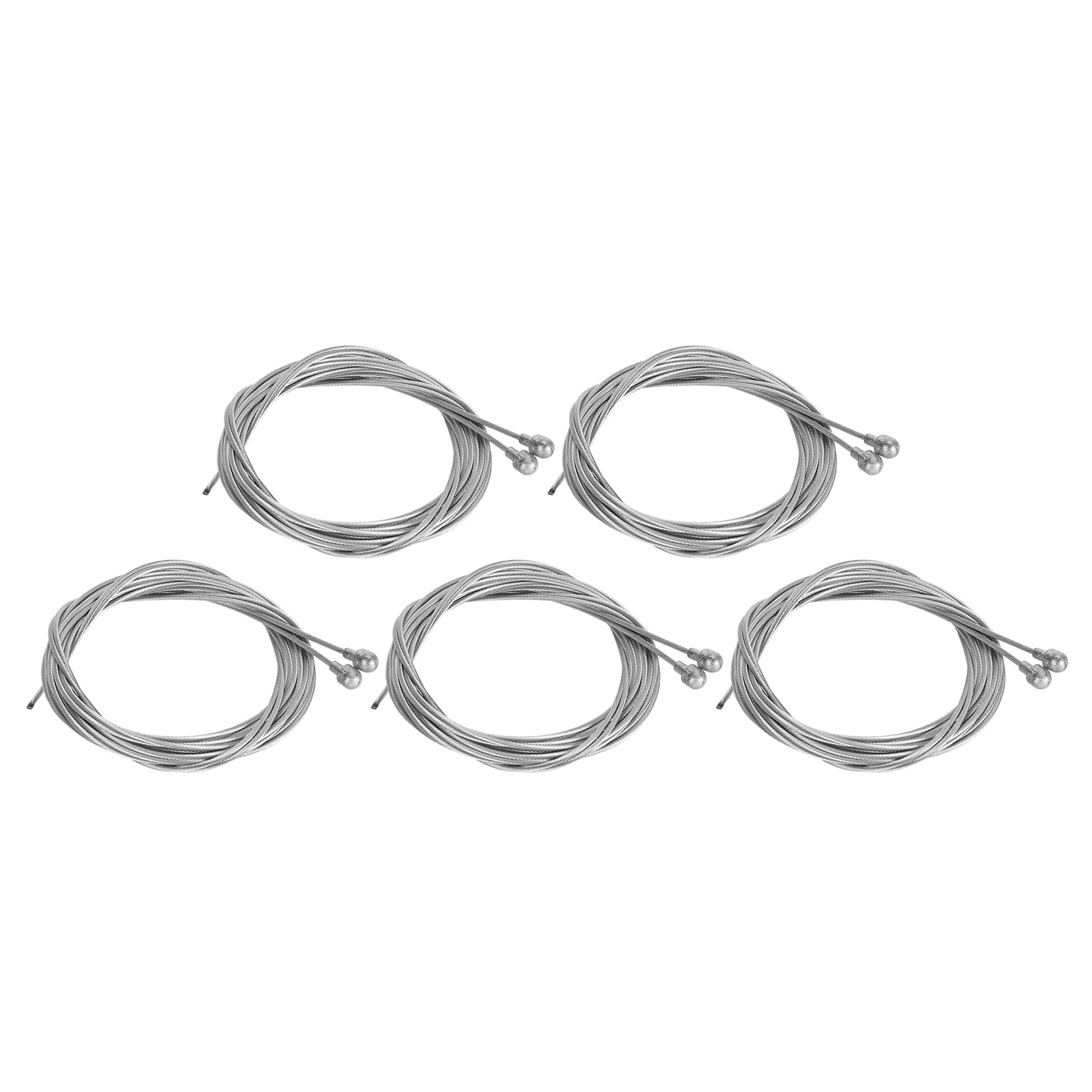 Packung Mit 10 Fahrradbremszügen, Aus Verzinktem Edelstahl, 1,8 M Lang Und 1,5 Mm Innendurchmesser, Austauschbar, Für Rennräder.