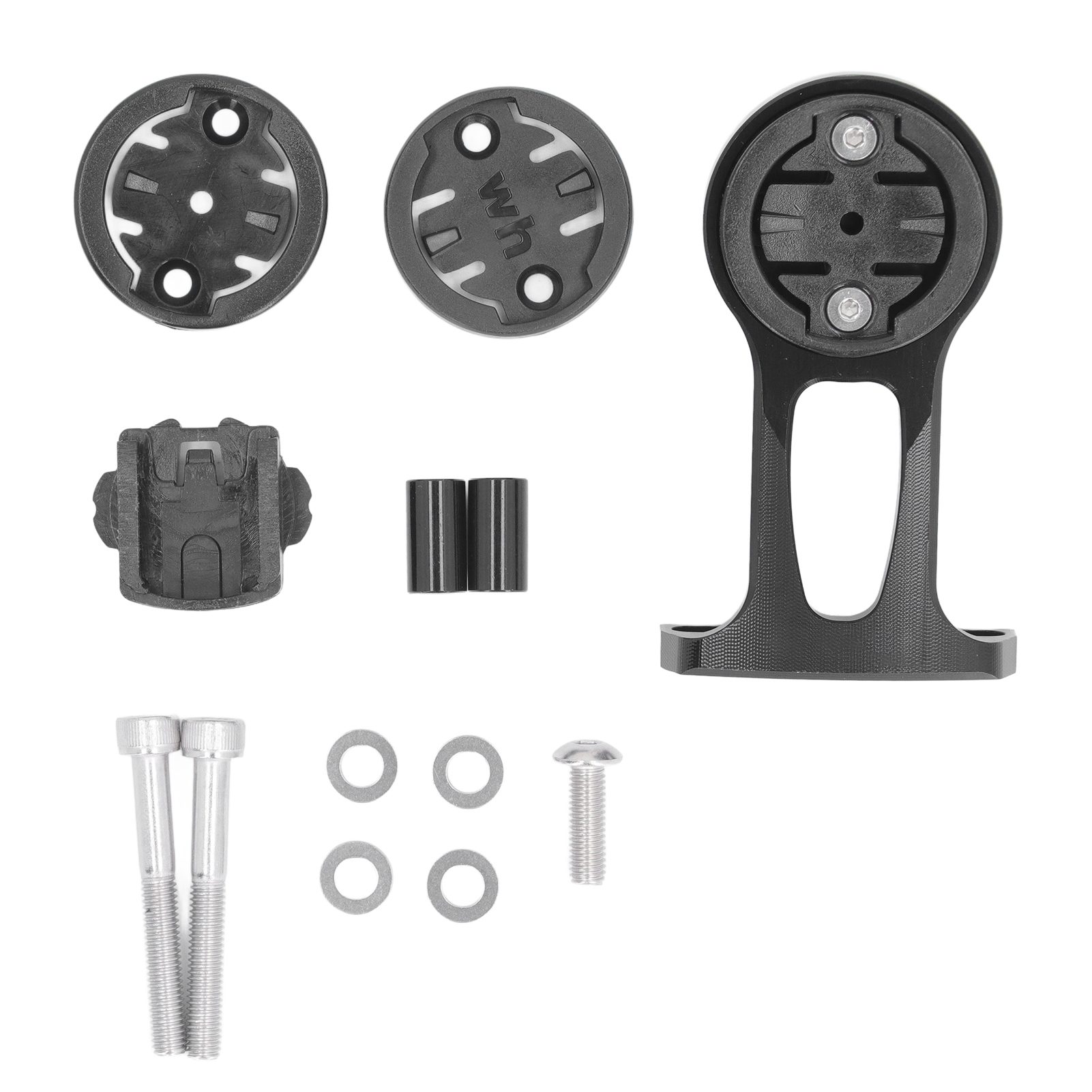 Multifunktionale Fahrradcomputerhalterung Aus Aluminiumlegierung Für Mountainbikes, Versetzte Fronthalterung Für Garmin