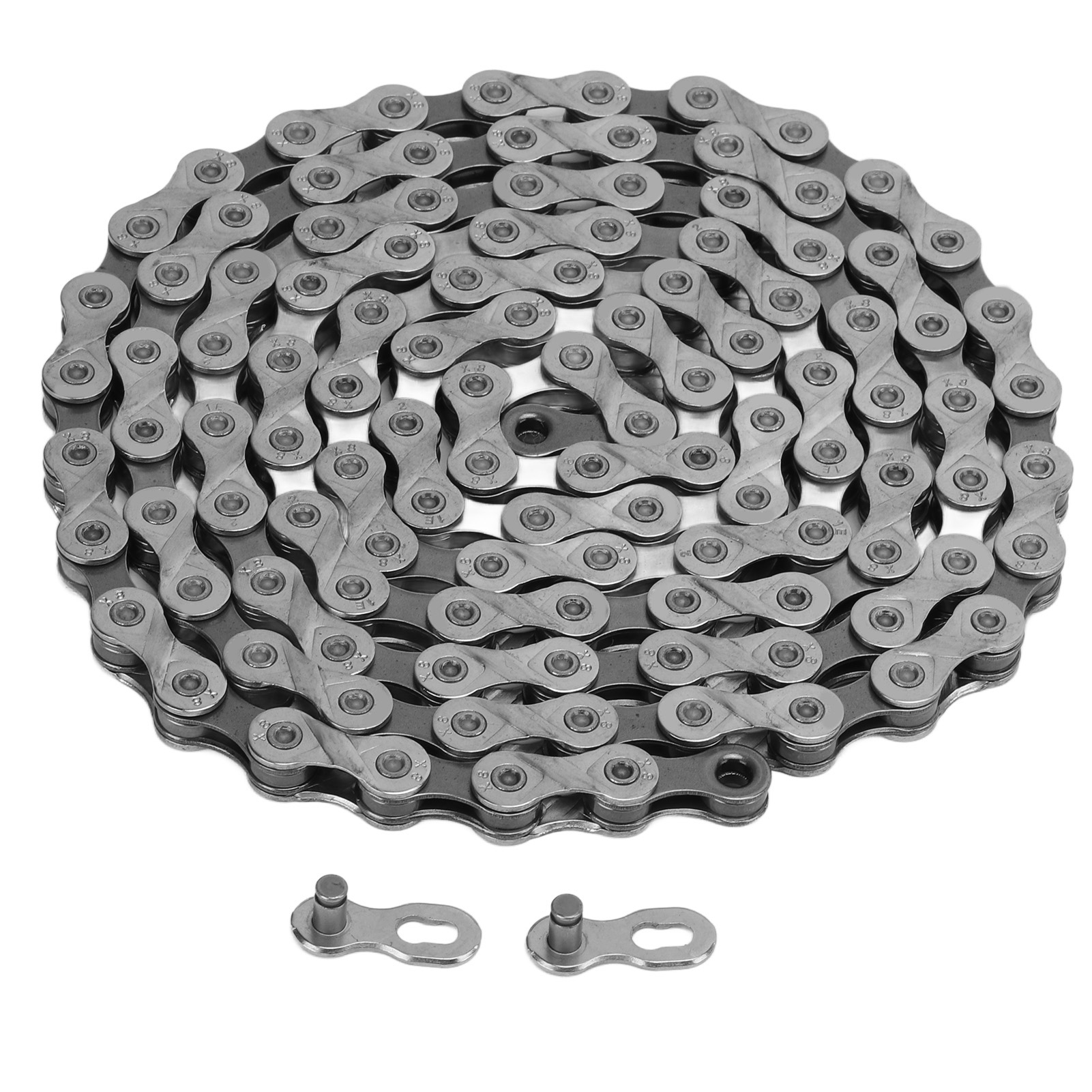 X8 8-gang-fahrradkette, 1/2 X 3/32 Zoll, 116 Glieder, Für Rennräder Und Mountainbikes. Mountainbike-zubehör.