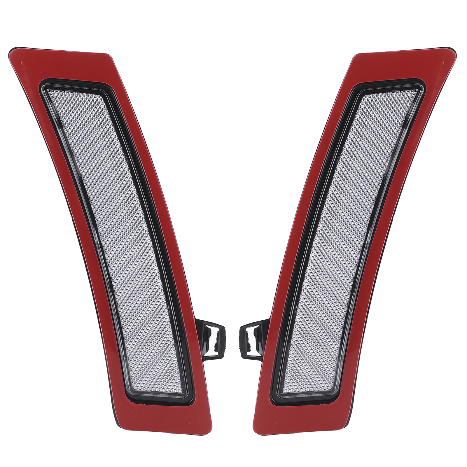 Reflektoren Für Die Linke Und Rechte Frontstoßstange 63147274433, Kompatibel Mit Bmw X5 E70 Lci 2011–2013 (ohne Seitenkamera), Klar